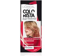 L'Oréal Paris Colorista Hair Makeup Coloration Temporaire 1 Jour pour mèches et pointes Teinture pour cheveux blonds, Meches Rouge, 30 ml