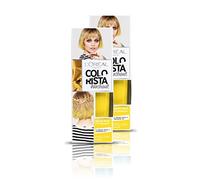 L'Oréal Paris Colorista Washout Coloration Temporaire Moyenne Durée Cheveux Jaune - Lot de 2