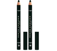 L'Oréal Paris - Crayon Khôl - Eyeliner - Crémeux et Fondant - Estompable - Confort Toute la Journée - Formule enrichie en Beurre de Karité - Haute Couleur - Teinte : Emeraude Velvet (Lot de 2)