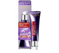 L'Oréal Paris Crème pour les yeux pour femmes : hydrate en profondeur, lisse la peau et apporte une hydratation intense avec de l'acide hyaluronique concentré [Revitalift Filler], 1x 30ml