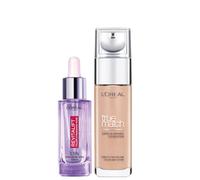 L'Oréal Paris - Duo de sérum de comblement à l'acide hyaluronique et de fond de teint True Match - 6N Honey