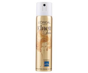L'Oréal Paris Elnett Laque Fixation Forte Format Compressé 75ml | Autant d'utilisations qu'une 150ml, 50% de gaz en moins, Facile à transporter, Tenue et finesse