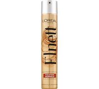 L'Oréal Paris Elnett Satin Laque Fixation Normale Tenue 24H 400ml | Enrichi Vitamine B5, Diffusion ultra fine, Protège humidité, Maintien souple sans résidu, Toucher doux
