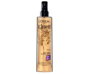 L'Oréal Paris Elnett Spray coiffant à la chaleur, protection contre la chaleur à 230 °C, anti-frisottis, coiffage longue durée - jusqu'à 72 h, soin et prolongement de la coiffure avec complexe