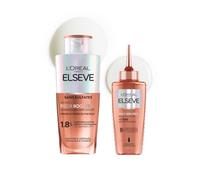 L'Oréal Paris – Duo anti-chute Elseve Fiber Booster – Shampooing sans sulfates et sérum croissance