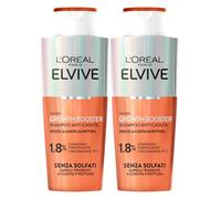 L'ORÉAL PARIS – Shampooing anti-chute Aminexil-R Sans sulfates Cheveux clairsemés Lot de 2 x 200 ml
