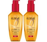 L'Oréal Paris Elsève Huile Extraordinaire Cheveux Colorés 6 Huiles 100ml (Lot de 2)