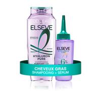 L'Oréal Paris Elseve Hyaluron Pure Shampoo Purifiant 72H 250ml + Sérum Exfoliant Purifiant 102ml