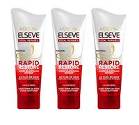L'Oréal Paris Elsève Rapid Restore Tr5 Après-Shampooing Intensif Réparation Intense 180 ml - Lot de 3
