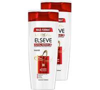L'Oréal Paris Elsève Total Repair 5 Shampooing Reconstituant Cheveux Abimés 400ml - Lot de 2