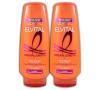 L'Oréal Paris Elvital Dream Length Super Lot de 2 après-shampoings 250 ml