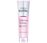 L'Oréal Paris Elvital Glycolic Gloss Après-shampoing à l'acide glycolique pour cheveux ternes et ternes, 150 ml