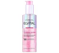 L'Oréal Paris Elvital Glycolic Gloss Sérum pour cheveux ternes et ternes, soin capillaire pour une souplesse intense et une brillance ultime, à l'acide glycolique, 150 ml