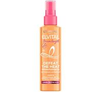 L'Oréal Paris Elvital Spray de protection contre la chaleur pour cheveux longs et lisses sans rinçage avec vitamines et huile de ricin Dream Length Defeat The Heat 150 ml