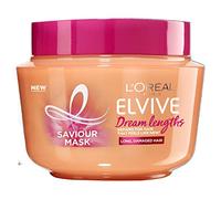 L'Oreal Paris Elvive Dream Lengths Masque capillaire nourrissant et fortifiant enrichi en huile de ricin pour cheveux longs et abîmés 300 ml
