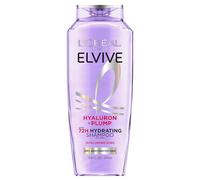 L'Oréal Paris Elvive Hyaluron Plump Shampooing hydratant pour cheveux déshydratés et secs infusés avec un complexe de soin à l'acide hyaluronique, sans paraben, 30 ml