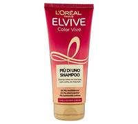 L'Oreal Paris Elvive Plus qu'un Shampoing, Color Vive, Shampoing nutritif pour cheveux colorés ou avec méches
