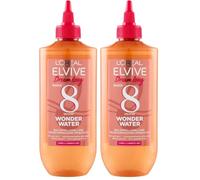 L'Oréal Paris Elvive Wonder Water - Baume liquide avec technologie lamellaire, traitement pour cheveux longs et abîmés (Lot de 2)