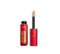 L'Oréal Paris - Encre de Teint Skin Ink - Fond de teint correcteur à la couvrance modulable - Tenue Semi-Permanente - Fini Naturel - Convient aux Peaux Sensibles - Teinte : Medium Warm (300) - 15 mL