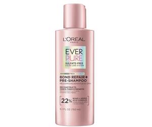 L'Oreal Paris EverPure Pré Shampooing réparateur sans sulfate pour cheveux colorés, décolorés ou abîmés, 5,1 ml