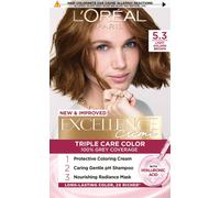 L'Oréal Paris Excellence Crème Colorante Permanente 5.3 Light Golden Brown