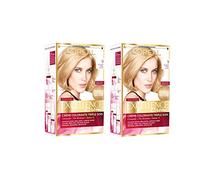 L'Oréal Paris - Excellence Crème - Coloration Permanente Triple Soin 100% Couverture Cheveux Blancs - Nuance 9 Blond Très Clair - Lot de 2