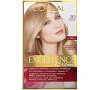L'Oréal Paris Excellence - Crème coloration permanente Triple Soin 9.1 BLOND TRES CLAIR