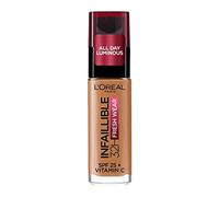 L'Oréal Paris - Fond de Teint Fluide Infaillible 32h Fresh Wear - Tous Types de Peau - 330D Noisette