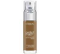 L'Oréal Paris Fond de teint liquide avec hyaluron et aloe vera - Maquillage parfait - N°8N Cappuccino - 30 ml