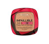 L'Oréal Paris - Fond de Teint Poudre Longue Tenue - Waterproof - Infaillible 24H Fresh Wear - Teinte : Golden Sun (260) - 53 g