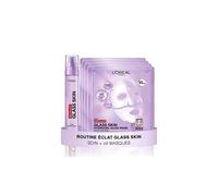 L'oréal Paris Glass Skin Duo - Soin Éclat Lissant - Soin & Masque X4