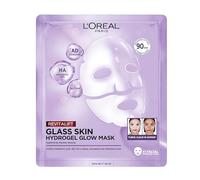 L'Oréal Paris Glass Skin Hydrogel Masque pour peau repulpée & Glowy Hydratant & Lissage [avec Acide Hyaluronique, Glycérine et Centella Asiatica] Revitalift Filler Masque Unique 25g