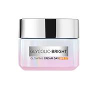 L'Oreal Paris Glycolic Bright Day Cream with SPF 17, 15ml |Skin Brightening Cream with Glycolic Acid that Visbily Minimizes Spots & Reveals Even Toned Skin