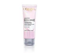 L'Oreal Paris Glycolic Bright Nettoyant moussant quotidien pour le visage, 100 ml | Nettoyant visage à l'acide glycolique pour peau terne | Nettoyant visage lumineux quotidien