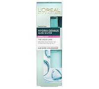 L'Oreal Paris Hydra Genius Feuchtigkeitspflege, mit Hyaluron und Aloe Water für Sensible Haut, 2er Pack (2 x 70 ml)