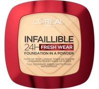L'Oréal Paris Infaillible 24H Fresh Wear Fond de Teint Poudre Vanille 9g | Waterproof résistant eau humidité sueur, Sans transfert, Testé dermatologique non comédogène, Texture légère nomade