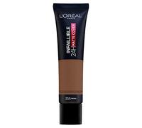 L'Oréal Paris Infaillible 24H Matte Cover 355 Terre de Sienne/Sienna Maquillage liquide longue durée à fort pouvoir couvrant résistant à l'eau et aux taches