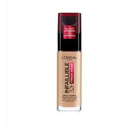 L'Oréal Paris Infaillible 32h Fresh Wear Fond de Teint 140R Beige Doré | Tenue 32h sans transfert, Texture fluide ultra-étirable, SPF 25 protection UV, Couvrante modulable respire