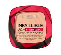 L'Oréal Paris – Fond de teint en poudre – 24H Fresh Wear – N°245 Miel Doré – 9 g