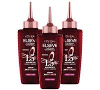 L'Oréal Paris - la Cure Anti-Chute Full Resist - Aminexil + Caféine + Arginine - Sérum - Pour Cheveux Fragiles, Perte de Cheveux - Longueurs Renforcées, Cuir Chevelu Moins Visible - Elsève - Lot de 3