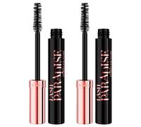 L'Oréal Paris Lash Paradise Forever Noir Mascara Prolonger Volume Noir Profond Brosse Souple homogène Sans grumeaux Léger Pour Yeux Sensibles Tenue 24h