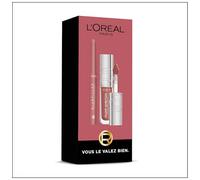 L'Oréal Paris - Lip Kit - Crayon Contour des Lèvres Blurfiller & Huile à Lèvres Plump Ambition - Effet Flouté & Repulpant - Teinte : Worth It + Worth It