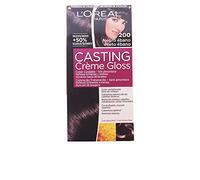 L'OREAL PARIS LOreal Paris Casting Creme Gloss Baño De Color 200 noir Ébano pour adultes, maquillage longue tenue des lèvres, teinte élégante