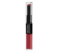L'Oreal Paris Rouge à Lèvres 2 Step Infallible 24H, Longue tenue et hydratation, Wine Stain (805)