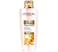 L'Oréal Paris - Lotion Tonique Fraîcheur - Défroissante, Défatiguante & Fortifiante - Pour une Peau Rafraîchie & Douce - Enrichie en Vitamine C & Vitamine B5 - Peaux Matures - Age Perfect - 200 ml