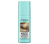L'Oréal Paris Magic Retouch Spray anti-racines, pour des transitions continues et naturelles, dissimule les racines jusqu'au prochain lavage des cheveux, blond foncé à marron clair, 1 x 75 ml