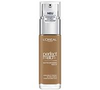 L'Oréal Paris Make Up, fond de teint liquide à l'acide hyaluronique et à l'aloe vera, maquillage Perfect Match, caramel n° 8.5.D/8.5.W, 30 ml