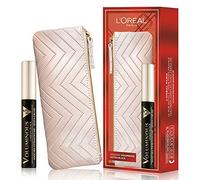 L'Oréal Paris Makeup Coffret Idée Cadeau Femme Mascara Volumisant Extensible Voluminous Extra Noir et Mini Trousse