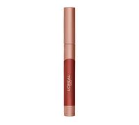 L'Oréal Paris Maquillage Infaillible Matte Crayon, couleur crème saturée, résistant aux taches, sans plumes, avec usure durable et pointe ergonomique Caramel