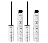 L'Oréal Paris - Mascara Télescopique Extensioniste - Couleur Noir avec Brosse Courbée pour Cils Définis et Courbés Formule avec Pigments Magnétique - 2 Mascara